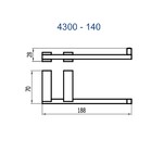 Papeleira Quartzo Gold Fani