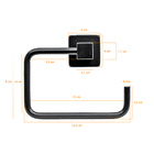 Papeleira Sem Tampa - Lucca Black 2020