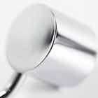 Papeleira Simples Parafuso sem Tampa Flex Prata