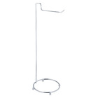 Papeleira Simples Chão sem Tampa Premium Prata