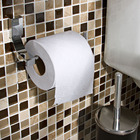 Papeleira Simples Parafuso sem Tampa Top Prata