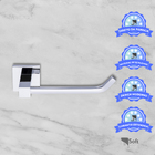 Papeleira Super Luxo Latão Quadritt Cromado