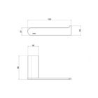 Papeleira Versa Red Gold - Deca