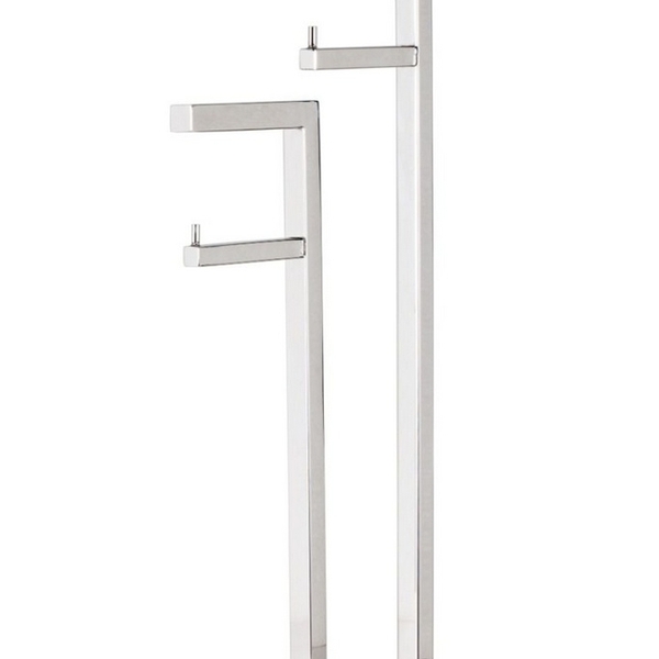 Papeleira Vertical Dupla Piso 2 Rolos Porta Papel Higiênico 5