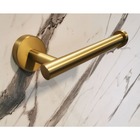 Papeleiro Redondo Inox Dourado