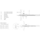 Paquímetro Analógico De Profundidade 200mm 0,02mm 100.202 Dig