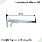 Paquimetro Plástico 150mm - Starfer