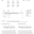 Paquimetro Universal 150mm/6" (0,05mm) - Digimess