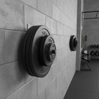 Par 2 Suportes De Anilhas De Parede Expositor De Academia 100