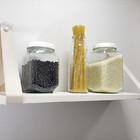 Par Alças 4cm Couro Sint. + Prateleira 60x18 + Tampas 1c Cour