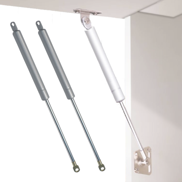 Par Amortecedor Pistão Gás Porta Móveis Armários 784n/80kgf -