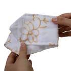 Par De Abraçadeiras De Cortina Bordadas Loren - Dourado