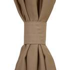 Par De Abraçadeiras De Cortina Solaris 02 Peças - Avelã