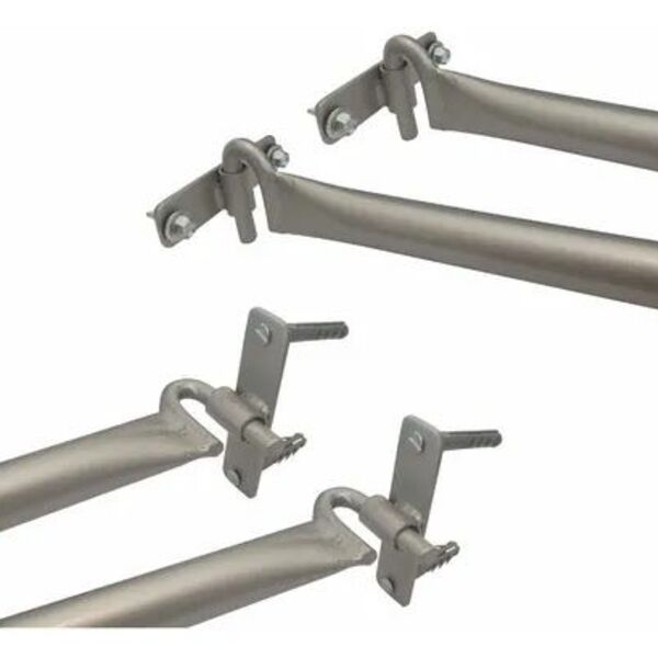 Par De Braços Para Toldos Retráteis Em Aço Galvanizado 1,50m