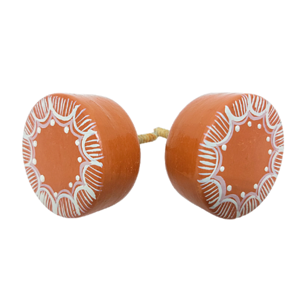 Par de Cabideiros em Cerâmica Vale do Jequitinhonha (Jack) -