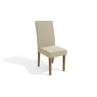 Par De Cadeiras Cad142 Freijo/ Bege