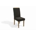 Par De Cadeiras Cad142 Freijo/ Chumbo Escuro