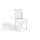 Par De Cadeiras Cad148 Kappesberg Freijo/ Chumbo Escuro