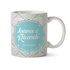 Par De Canecas Casamento Convite Padrinhos