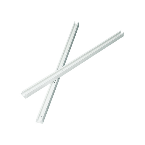 Par De Corrediças Plásticas Para Gavetas E Prateleiras