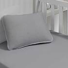 Par De Fronha Tecebem Baby Malha Lisa Kinder Cinza