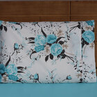 Par De Fronhas Percal 150 Fios Algodão 70x50cm Sem Aba Azul T