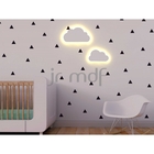 Par De Luminárias Nuvens Led Branco Quente (amarelado)