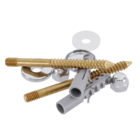 Par De Parafusos Para Vaso Sanitário E Bidê B-10