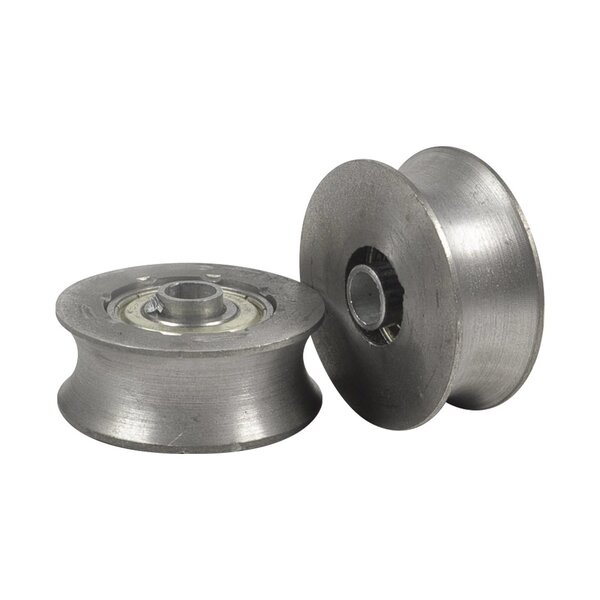 Par De Roldanas Para Portão 70 Mm Tubo - Fp