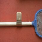 Par De Suporte Peneira E Aspirador De Piscina Em Inox