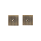 Par De Travas Tetra Zamac 11500 Roseta Quadrada Bronze Oxidado