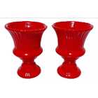 Par De Vaso Charme Pequeno 20x14 Enfeite Decoração De Casa E