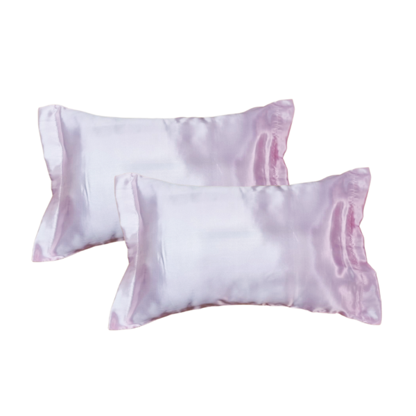 Par Fronhas Cetim Seda Luxo Antifrizz 50x70cm - Magic Enxovai