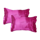 Par Fronhas Cetim Seda Luxo Antifrizz 50x70cm - Magic Enxovai