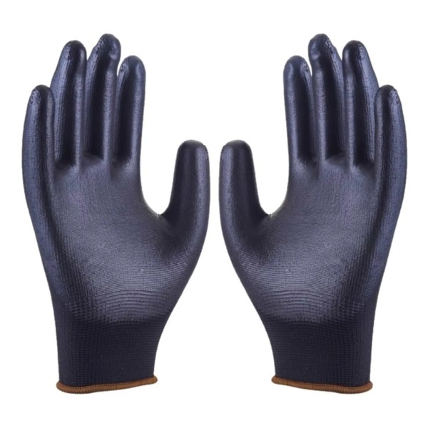 Par Luva Multitato Pu Super Safety Frentista Mecanico
