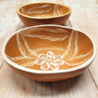 Par Petisqueiras Ovais Cerâmica Vale do Jequitinhonha (Laurit