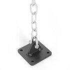 Par Ponto De Ancoragem Para Balanço Cadeira Suspensa-aço-preto