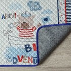 Par Tapete Aveludado Emborrachado Quarto Criança - Marinheiro