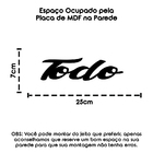 Para Todo Sempre Palavra Decorativa Deparede Mdf Corte Laser