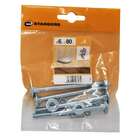 PARAF. FRANCÊS PORCA E ARRUELA 6x80 4P