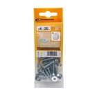 PARAF. PORCA E ARR. C. CHA. PH 4x20 20P