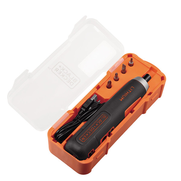 Parafusadeira 1/4" Push & Go Íon Lítio 4v Black+decker - Bd40