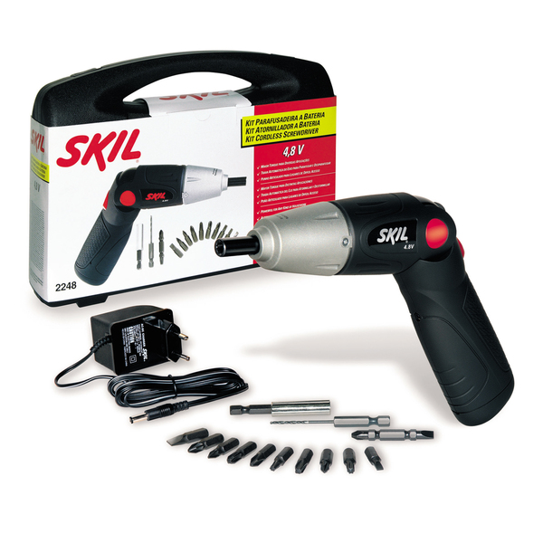 Parafusadeira 4,8V 2248 com Kit Skil | Leroy Merlin