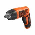 Parafusadeira A Bateria 3.6v Com Led E 10 Acessórios Black+de