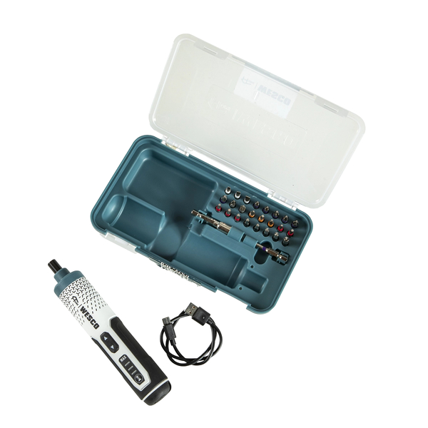 Parafusadeira a Bateria Wesco com Maleta Carregador e 24 Acessórios 3,6V 1/4" WS2001 Bivolt