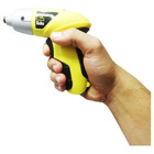 Parafusadeira Bateria Bivolt Lanterna + Bits Broca Fenda 4.8