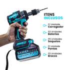 Parafusadeira Chave De Impacto 21v S/ Fio 550nm Saider Sa0004