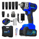 Parafusadeira De Impacto 48v Recarregavel 2 Baterias 2000mah