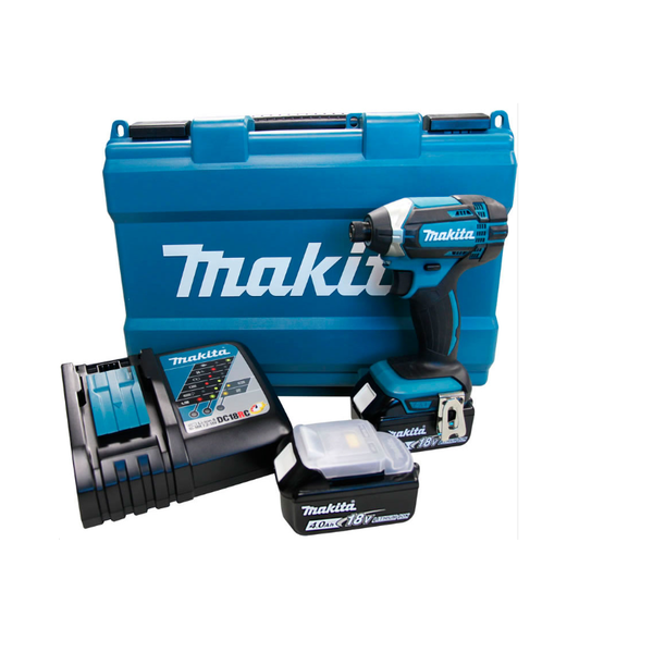 Parafusadeira De Impacto A Bateria 18v Makita Dtd152rme