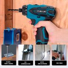 Parafusadeira De Torque 12v Alto Impacto Recarregável